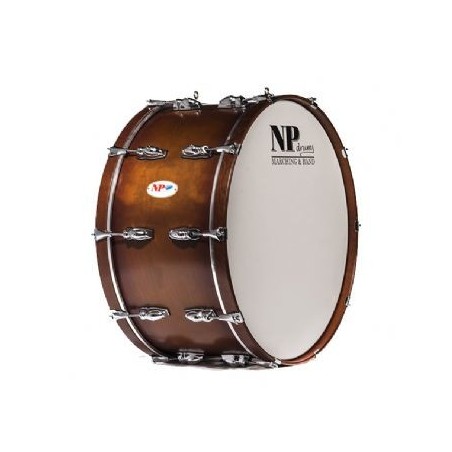 Bombo Banda NP tintado, Crome 50x35