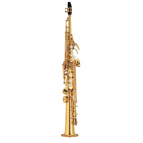 Saxofón Yamaha YSS-475II(corresponde al modelo lacado oro)