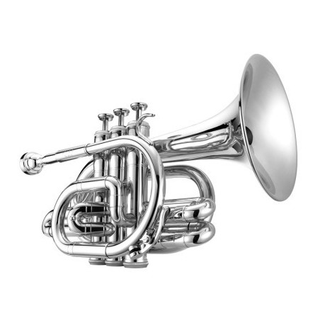 Trompeta pocket Jupiter Sib JTR710S Plateada Trompeta pocket Jupiter Sib JTR710S Plateada