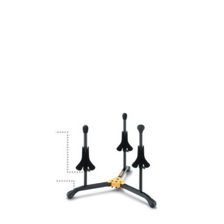 Soporte Hércules tres trompetas Soporte Hércules tres trompetas