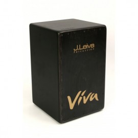 Cajón flamenco Leiva viva black