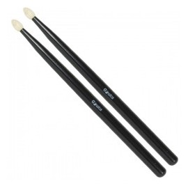 Baquetas Gonalca negra punta nylon