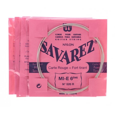Juego de cuerdas guitarra Savarez 