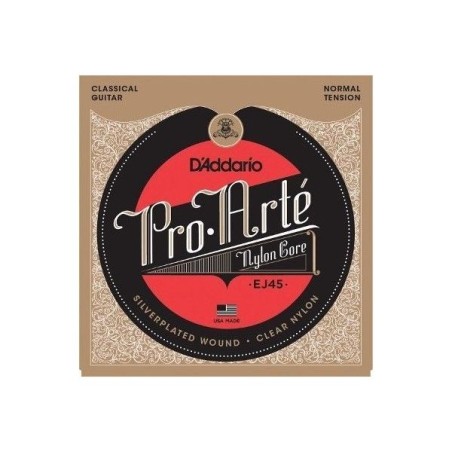Juego de cuerdas guitarra D´Addario Pro-Arté EJ45 Juego de cuerdas guitarra D´Addario Pro-Arté EJ45