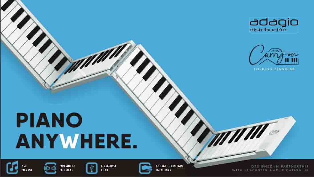 Piano plegable Anywhere Carry on