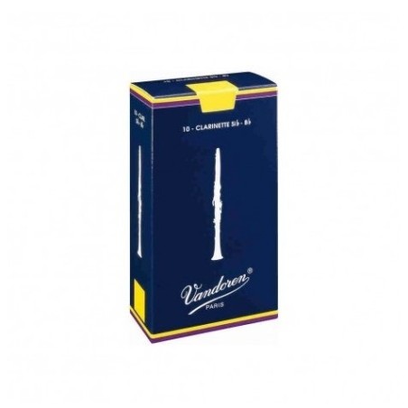 Caja de Cañas Clarinete Sib Vandoren Tradicionales Nº1,5 Caja de Cañas Clarinete Sib Vandoren Tradicionales Nº1,5