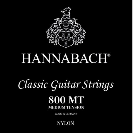 Juego cuerdas guitarra HANNABACH SERIE 800MT