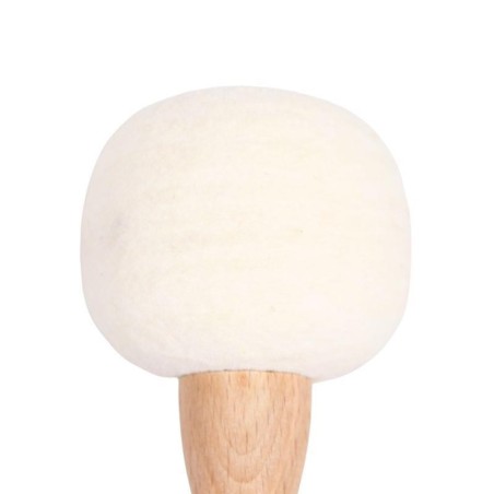 Maza bombo fieltro bola redonda Maza bombo fieltro bola redonda