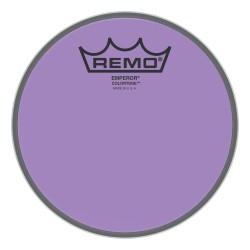 Parche Remo Emperor Colortone morado 14"