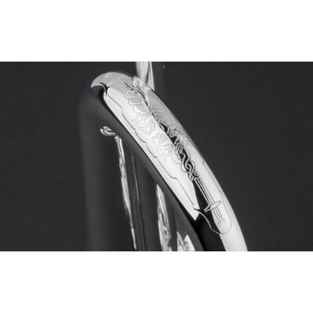 Corneta EXCALIBUR Do/Reb plateada