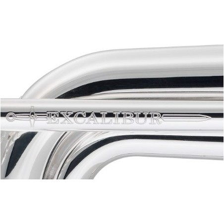 Corneta EXCALIBUR Do/Reb plateada