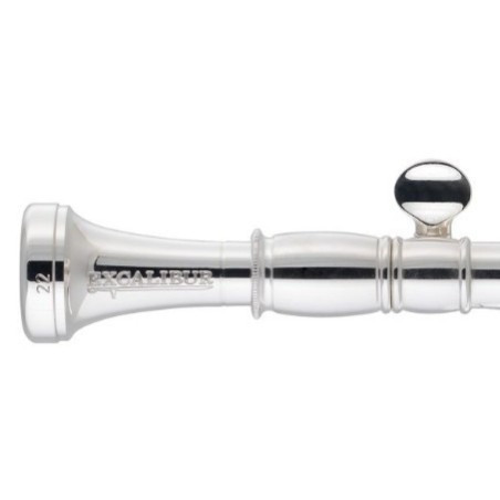 Corneta EXCALIBUR Do/Reb plateada