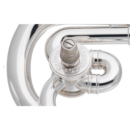 Corneta EXCALIBUR Do/Reb plateada