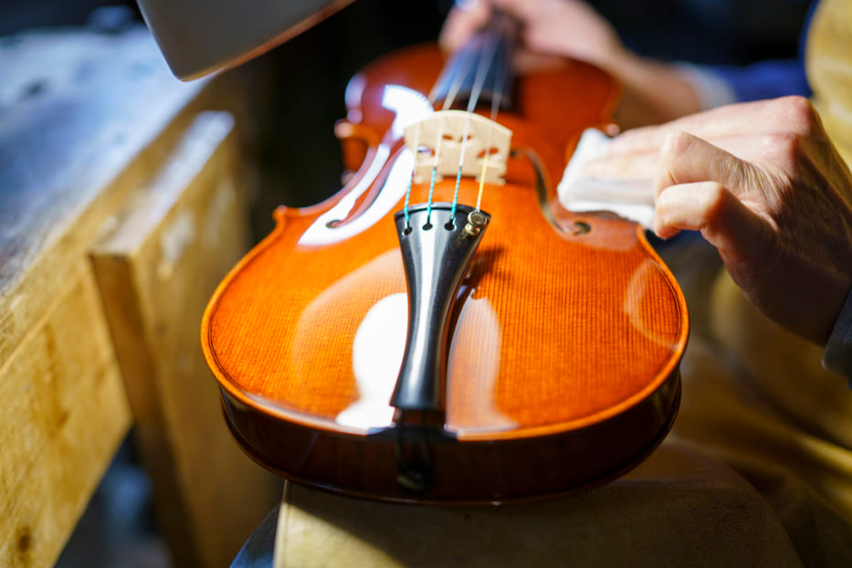 limpiar instrumentos musicales